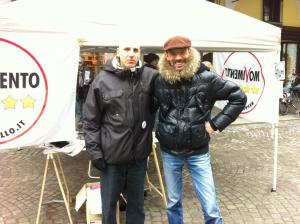 Carlo Martelli e Luca Zacchero (M5S)